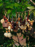 Natural Nut  Fruit Shell Rattle Shaker