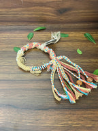 Lucky Coin Tassel Handwoven Bracelet