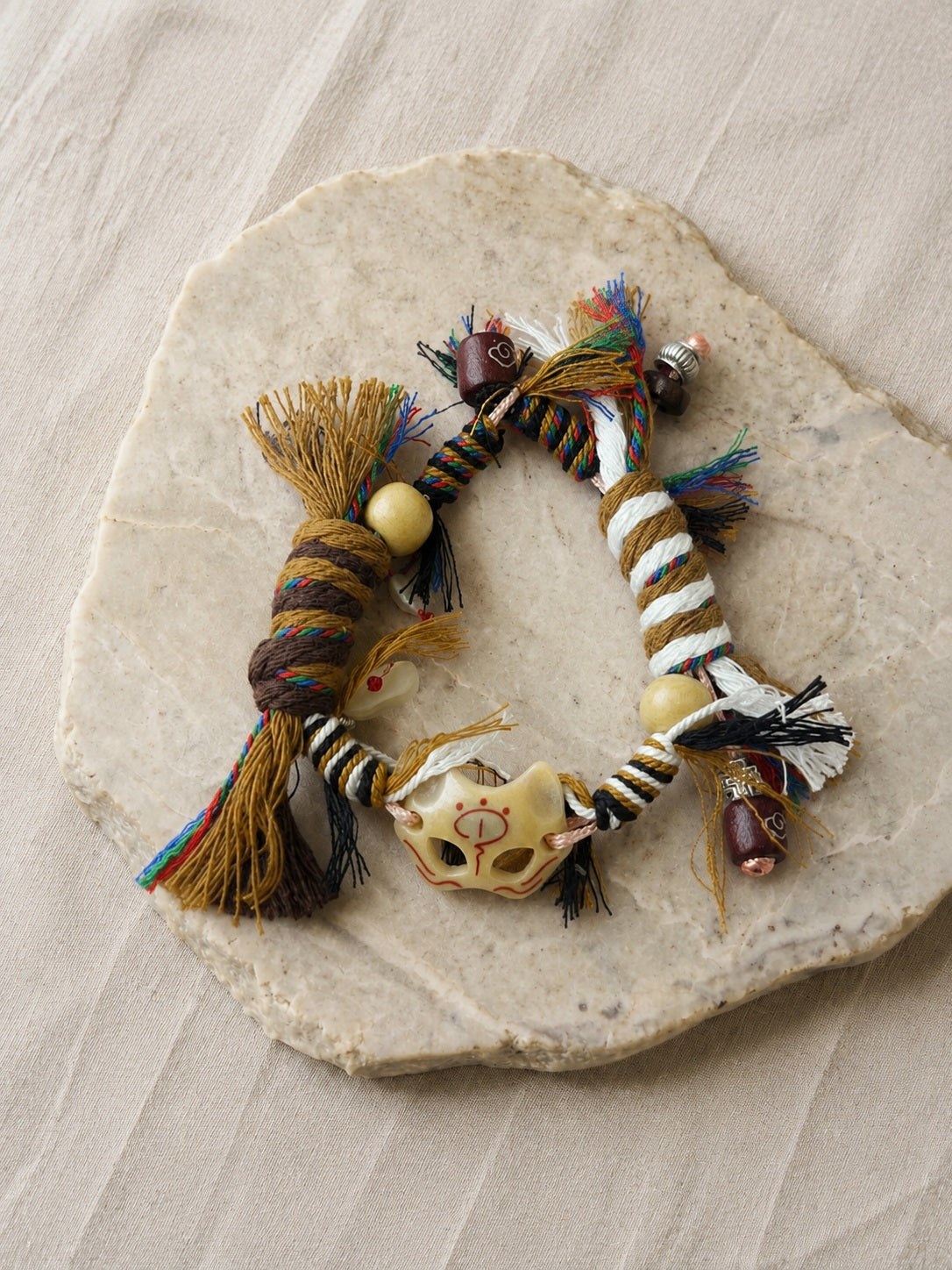 Fox Charm Handwoven Bracelet