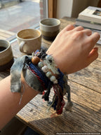 Koi Fish Wasteland Style Woven Bracelet