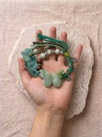 Wasteland Woven Butterfly Xiuyu Jade Bracelet
