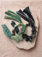 Wasteland Woven Butterfly Xiuyu Jade Bracelet