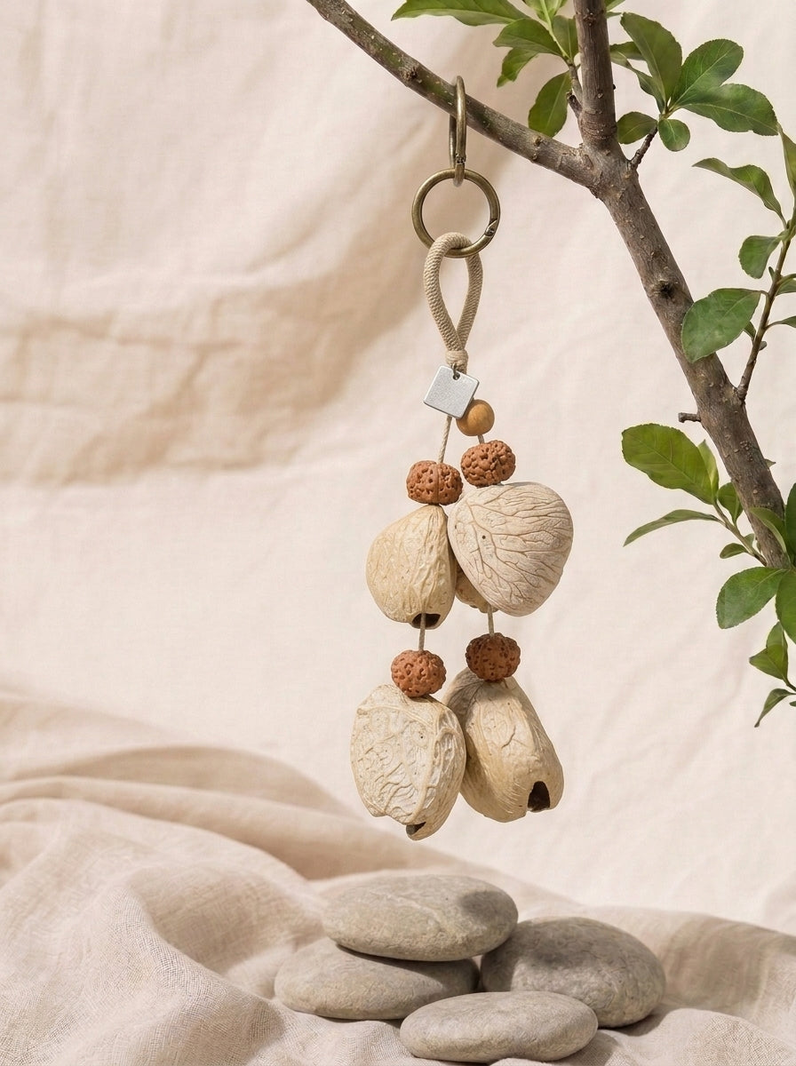 Natural Nut  Fruit Shell Rattle Shaker