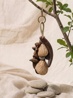 Natural Nut  Fruit Shell Rattle Shaker