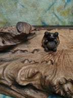 Animal Lotus Pod Stone Flower Décor