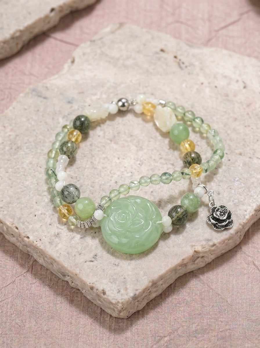 Starry Wild Rose Spring Xiuyu Bracelet