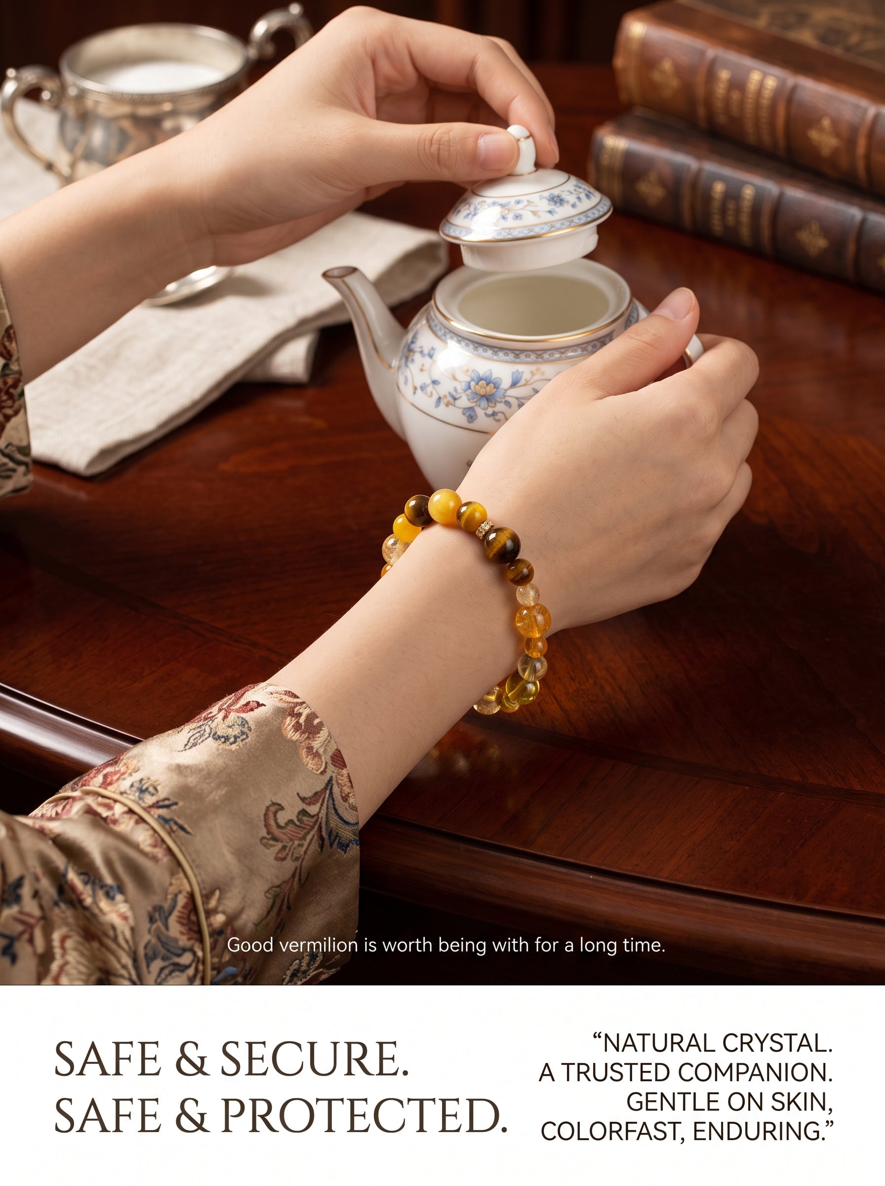 Five Elements Natural Stone Bracelet