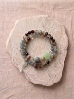 Creek Rose Moon Phantom Quartz Bracelet