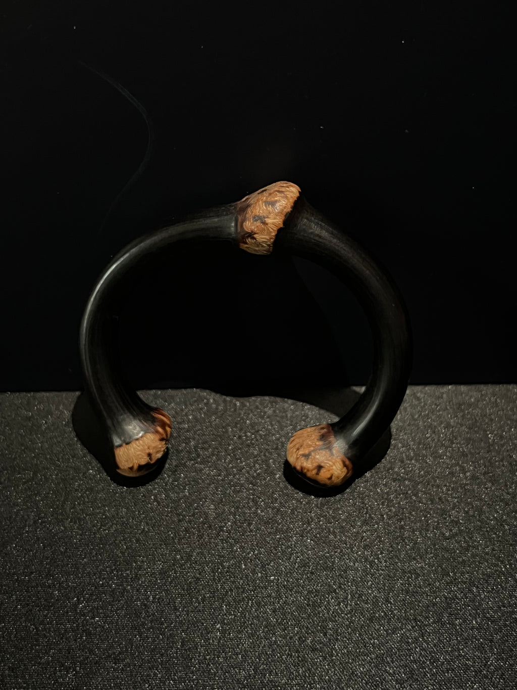 AuraSwallow - Diamond Vine Root Bangle - Bear
