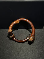 AuraSwallow - Big Head Diamond Vine Root Bangle