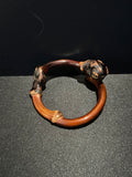 AuraSwallow - Big Head Diamond Vine Root Bangle