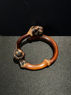 AuraSwallow - Big Head Diamond Vine Root Bangle