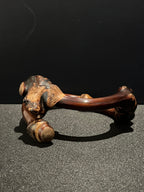AuraSwallow - Big Head Diamond Vine Root Bangle