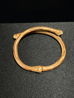 AuraSwallow - Leopard Pattern Diamond Vine Bangle