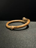 AuraSwallow - Speckled Leopard Diamond Vine Bangle