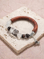 Yōkoku Red Sandalwood Half Vine Bangle