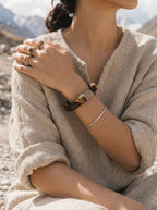 Vajra Vine Tibetan Style Wooden Bracelet