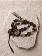 Thunderstruck Wood Gourd Bracelet