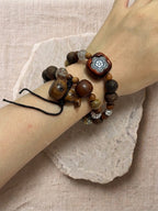 Thunderstruck Wood Gourd Bracelet
