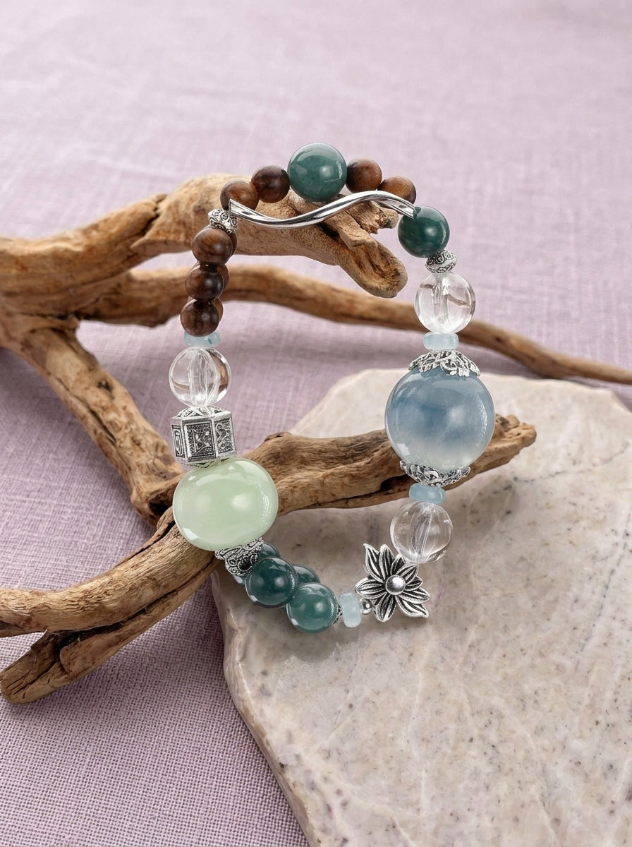 Shadow Blue Fluorite Bracelet