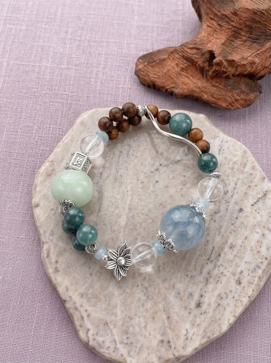 Shadow Blue Fluorite Bracelet