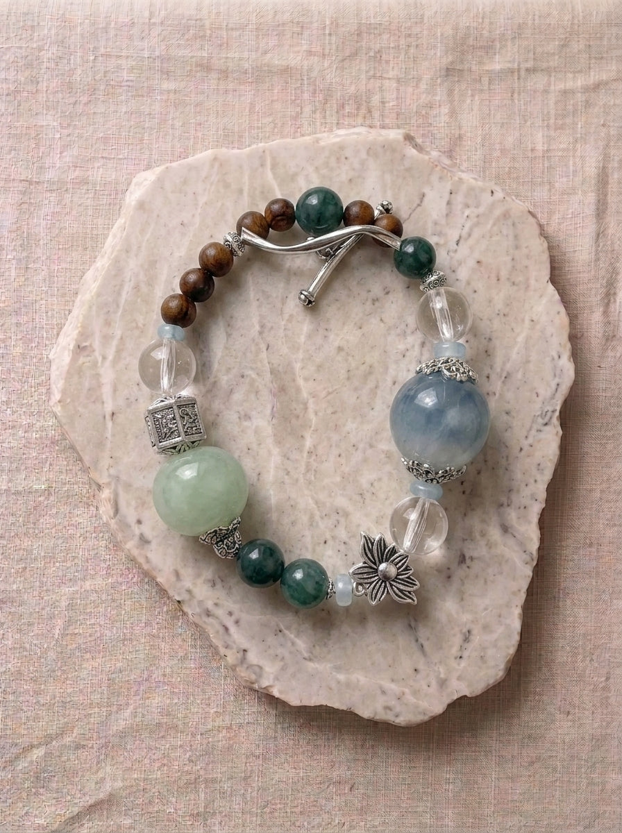 Shadow Blue Fluorite Bracelet