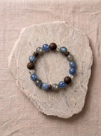 Indigo Serenity Agarwood Bracelet