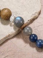 Indigo Serenity Agarwood Bracelet