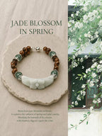 Pearwood Begonia Jade Bracelet