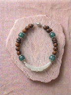 Pearwood Begonia Jade Bracelet