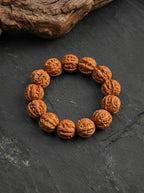 Wild Autumn Seed Walnut Bracelet