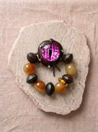 Demon Eye & Bodhi Seed Bracelet