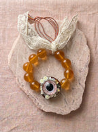 Demon Eye & Bodhi Seed Bracelet