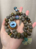 Armband im Stil der Ödnis mit mystischem Auge