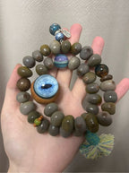 Armband im Stil der Ödnis mit mystischem Auge