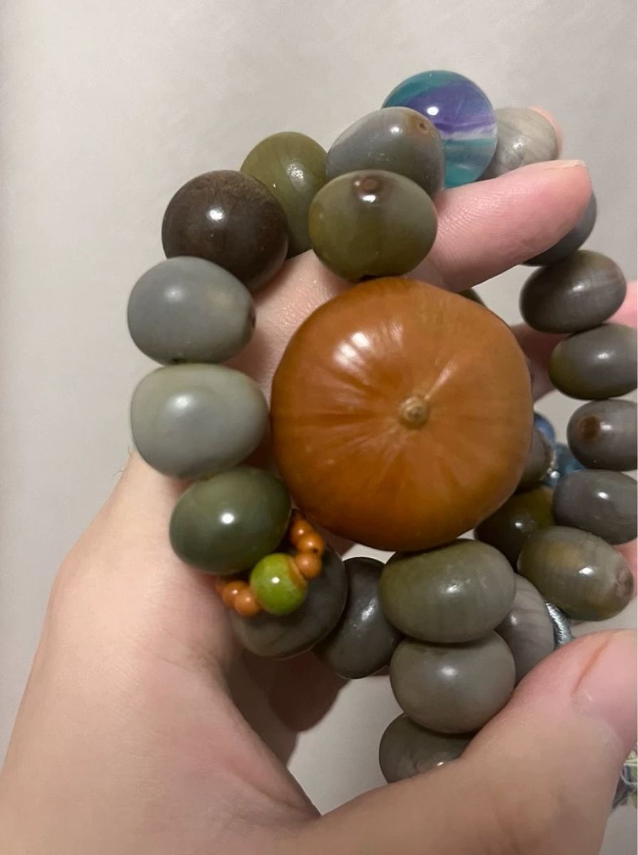 Armband im Stil der Ödnis mit mystischem Auge