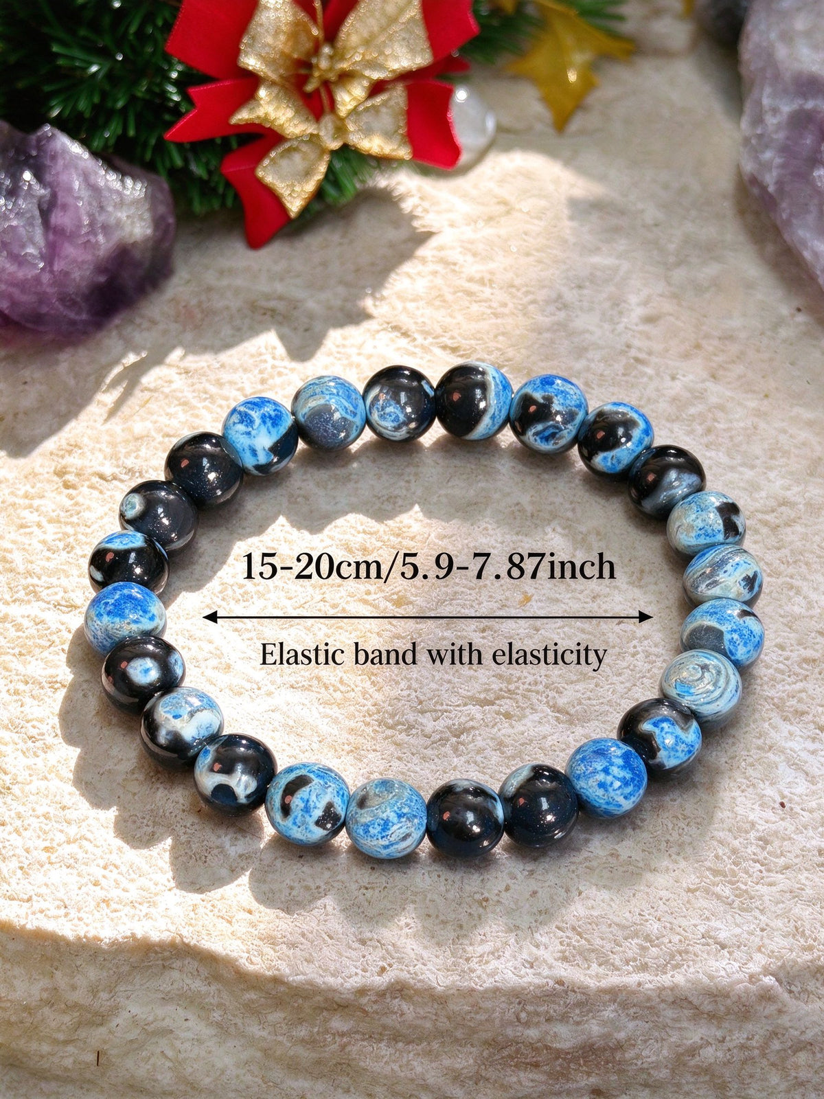 Fire Agate Energy Bracelet - 8mm