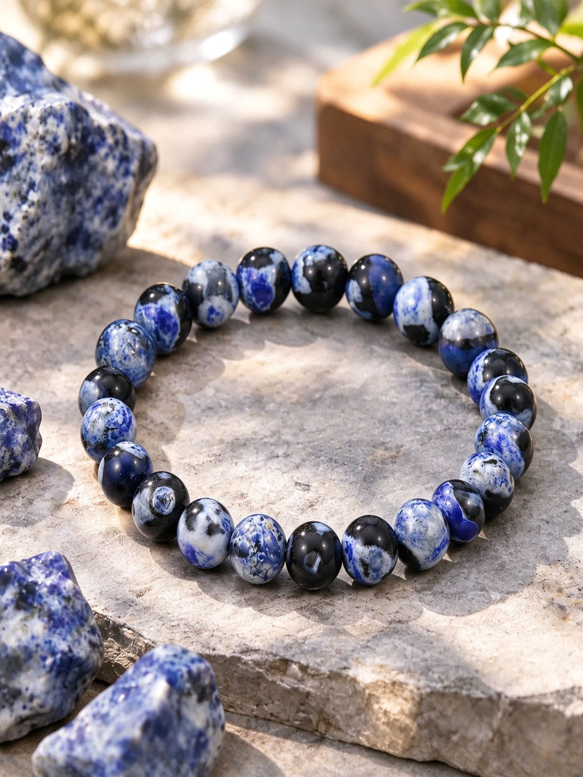Fire Agate Energy Bracelet - 8mm
