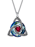 Birthstone Celtic Knot Necklace